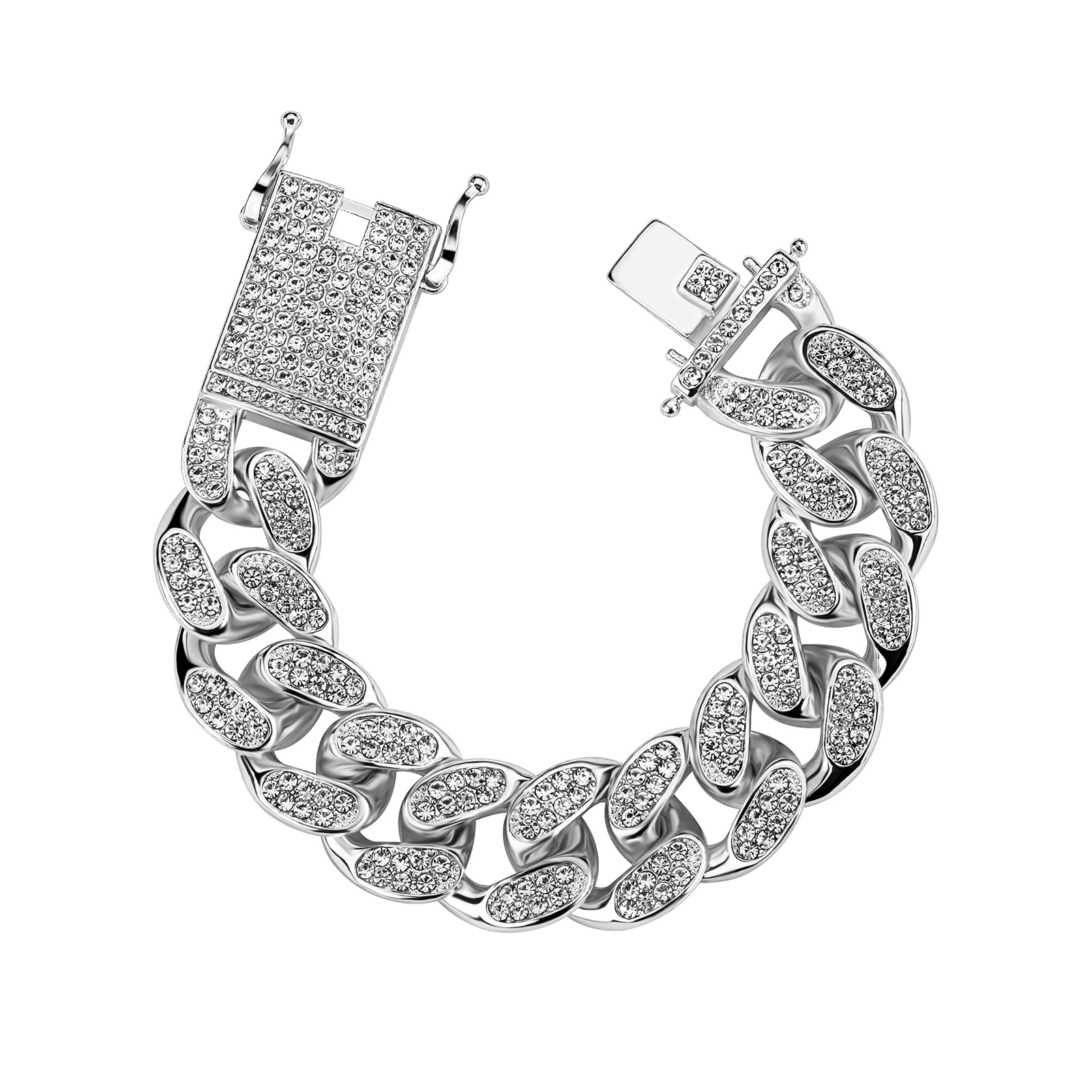 14:Bracelet silver 8 inch