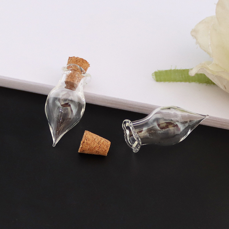 33:Transparent water drop (lace mouth)   cork