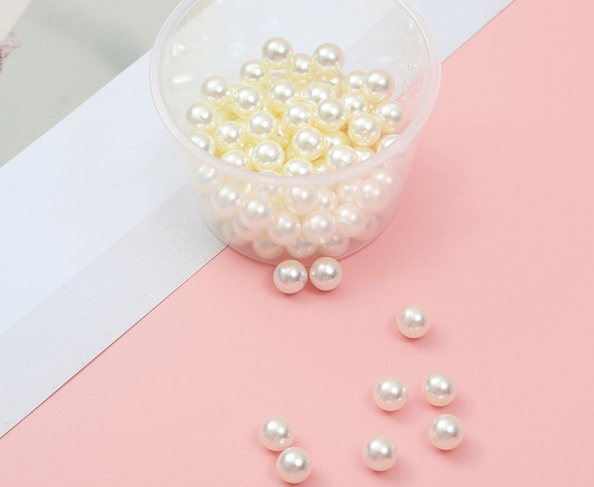 Non-porous off-white 8mm about 100 pcs/pack