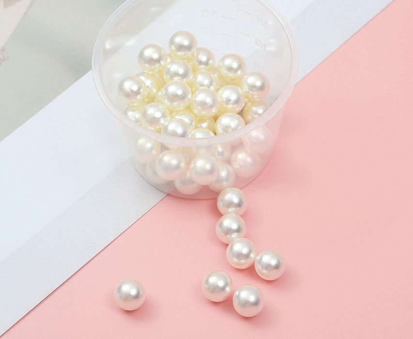 Non-porous off-white 10mm about 50pcs/pack