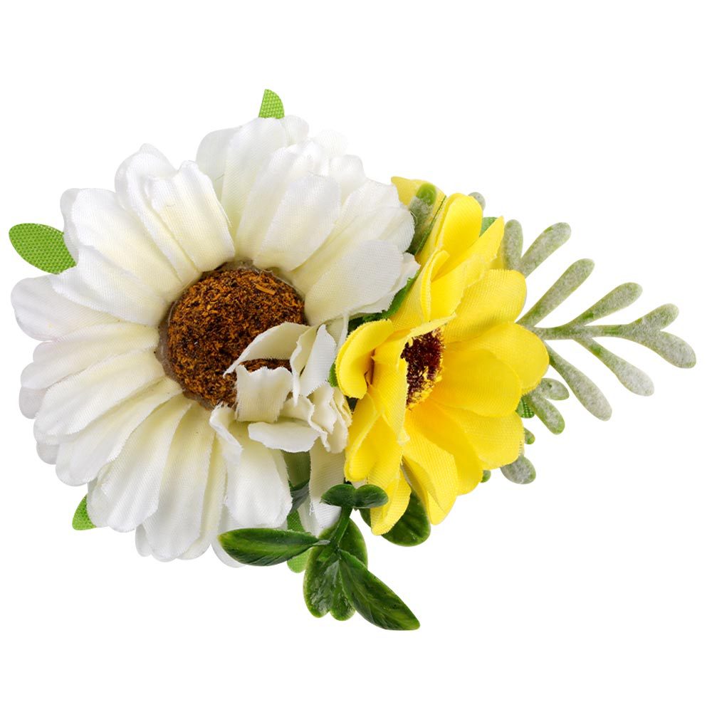 white sunflower