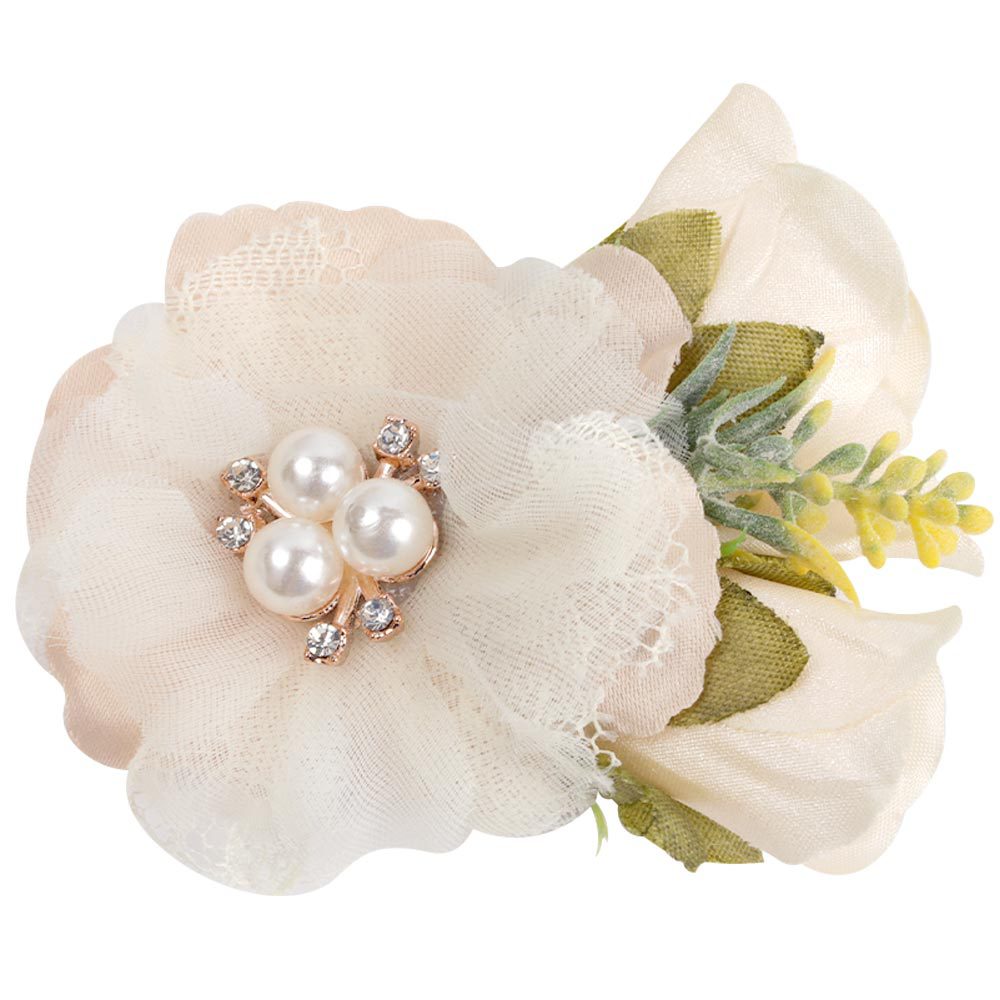 4:pearl white flower