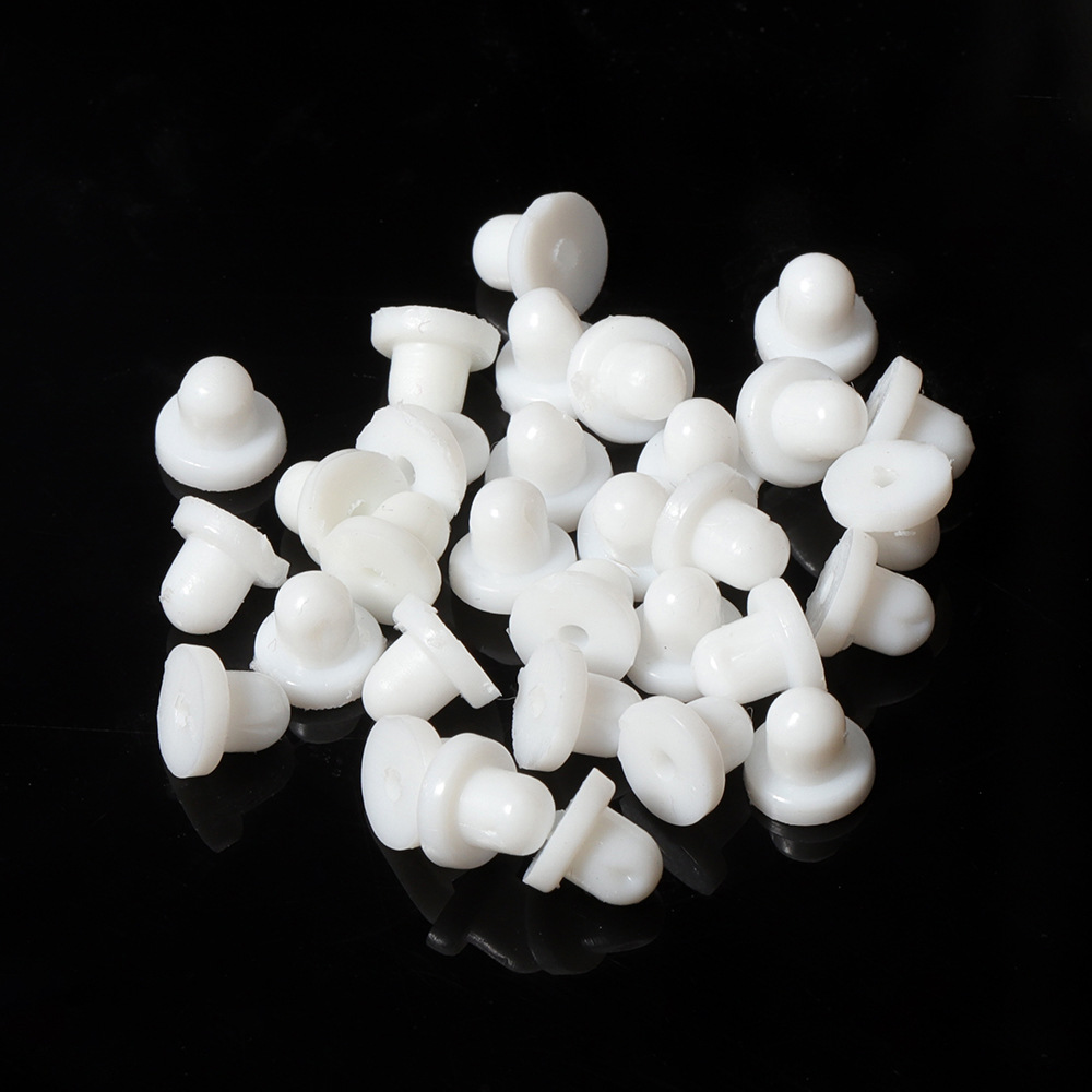 White silicone earplugs [200 pcs/pack]