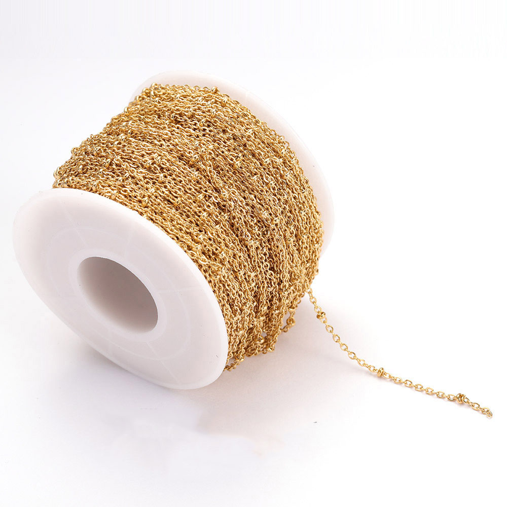 Gold Rolo Chain【1.5x2.5mm】