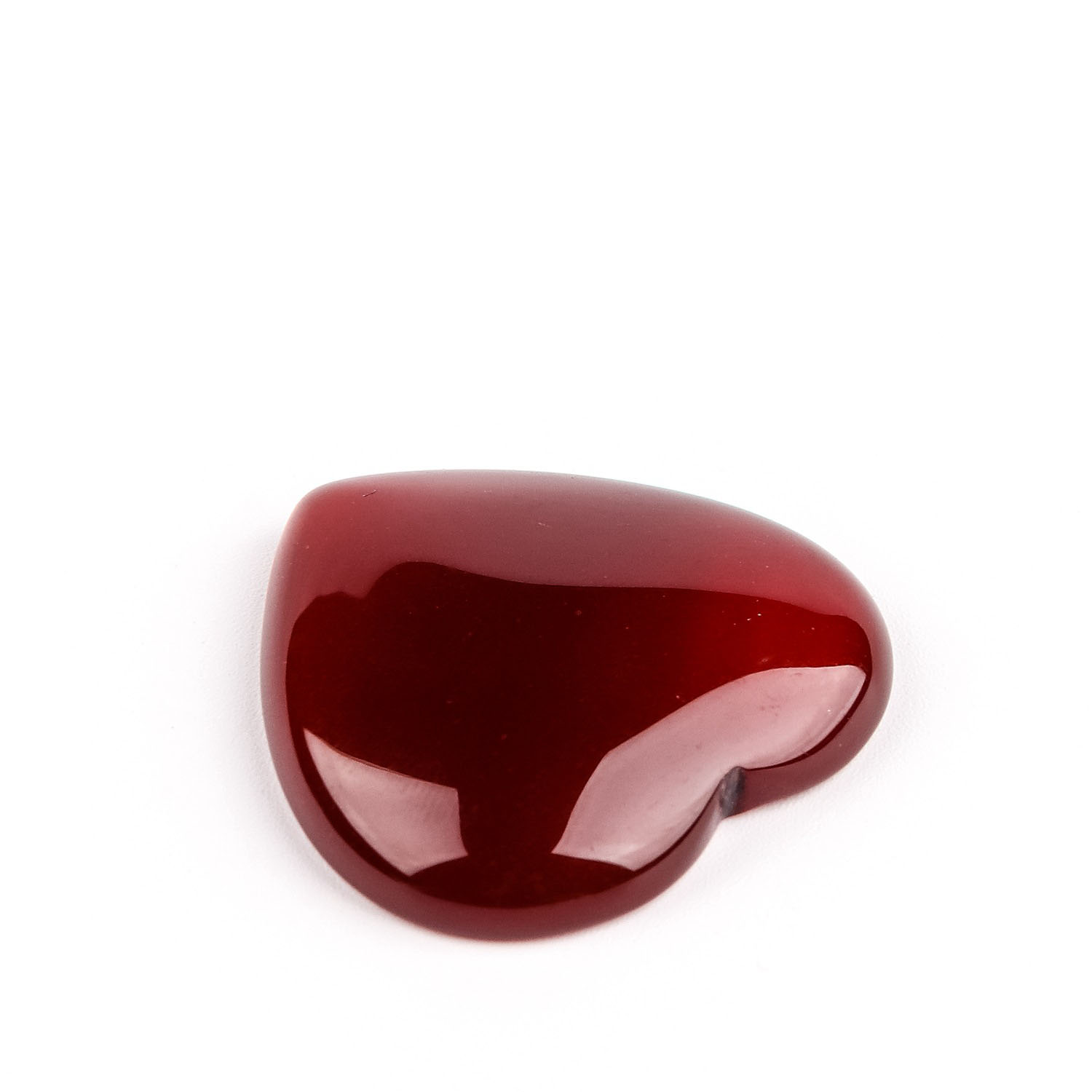 Natural red agate