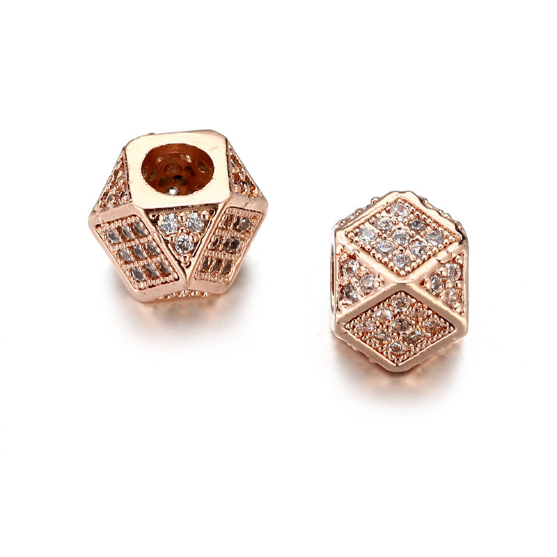 3:Rose gold and white diamond