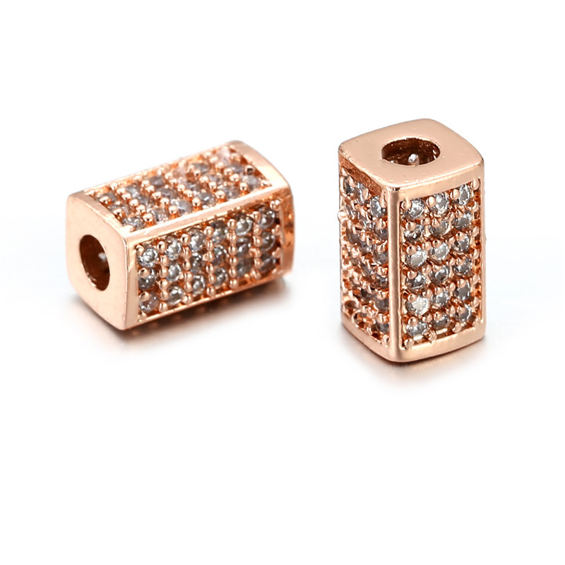 3:Rose gold and white diamond