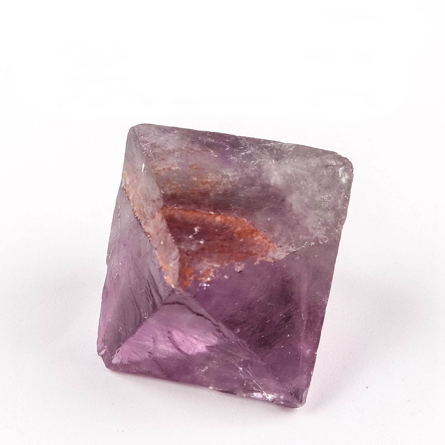 Natural purple fluorite