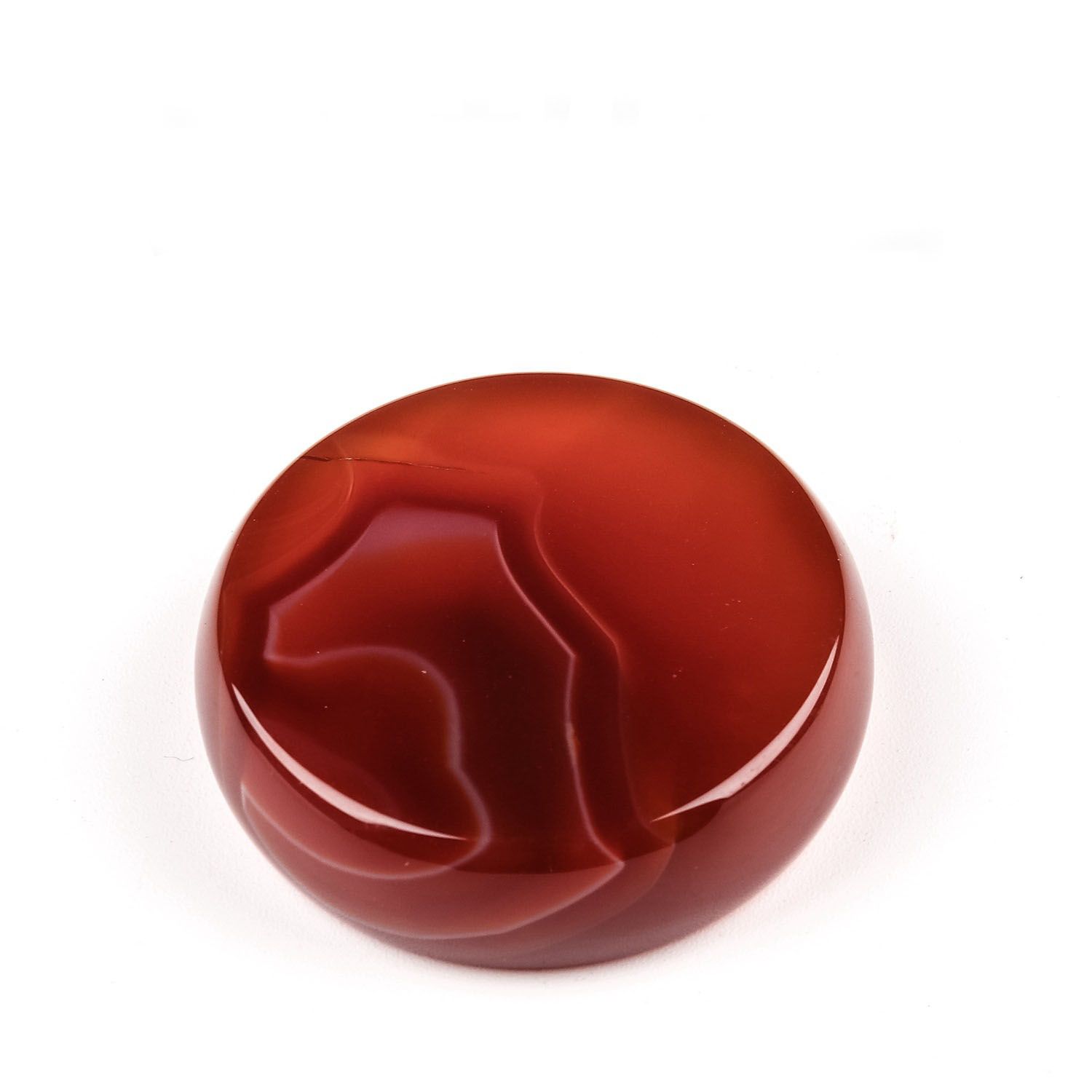 7:Natural red agate