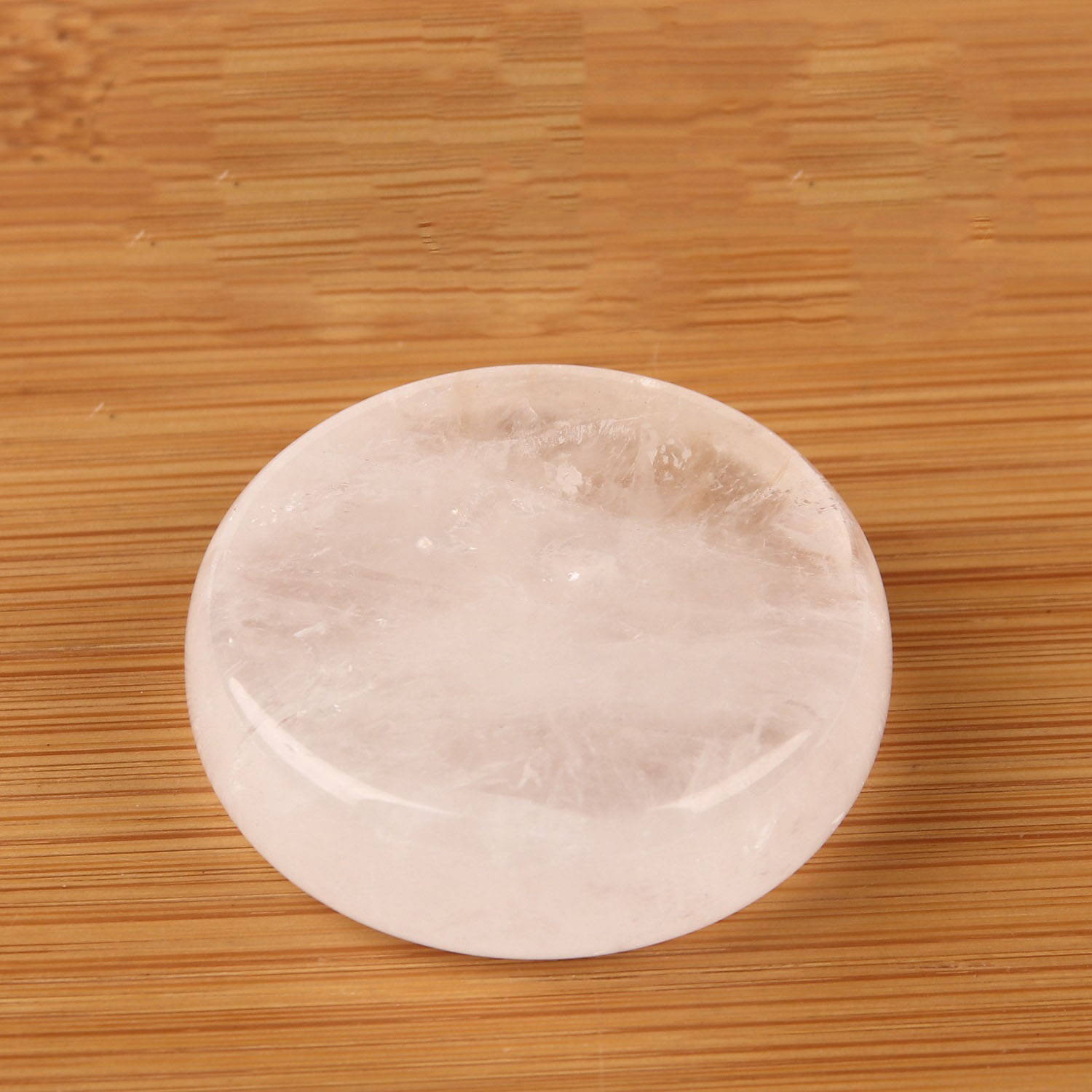 Natural white crystal