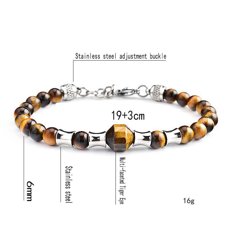 Multi-faceted tiger eye
