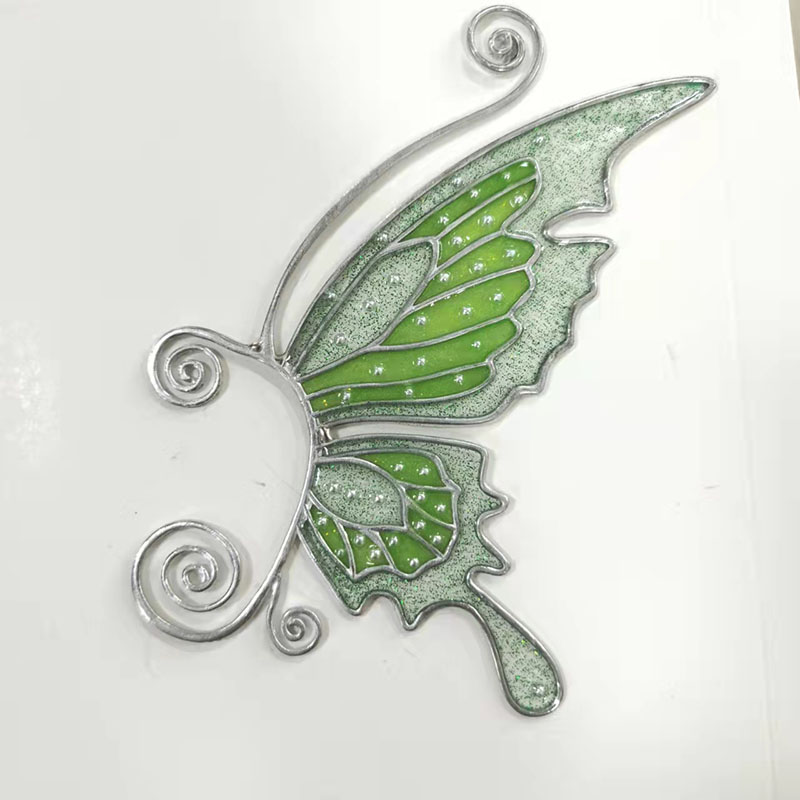 4:Green butterfly