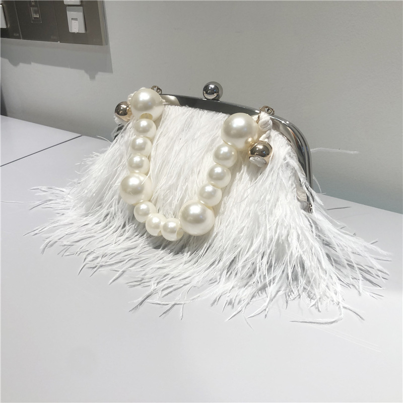 white pearl chain