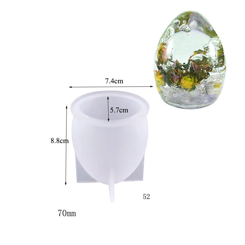 Egg sphere mould 70mm