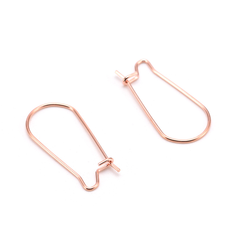 rose gold color plated 0.7*10*20mm