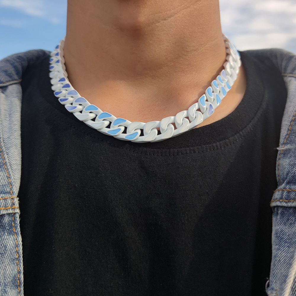 5:Zinc Alloy Material - Necklace 60cm