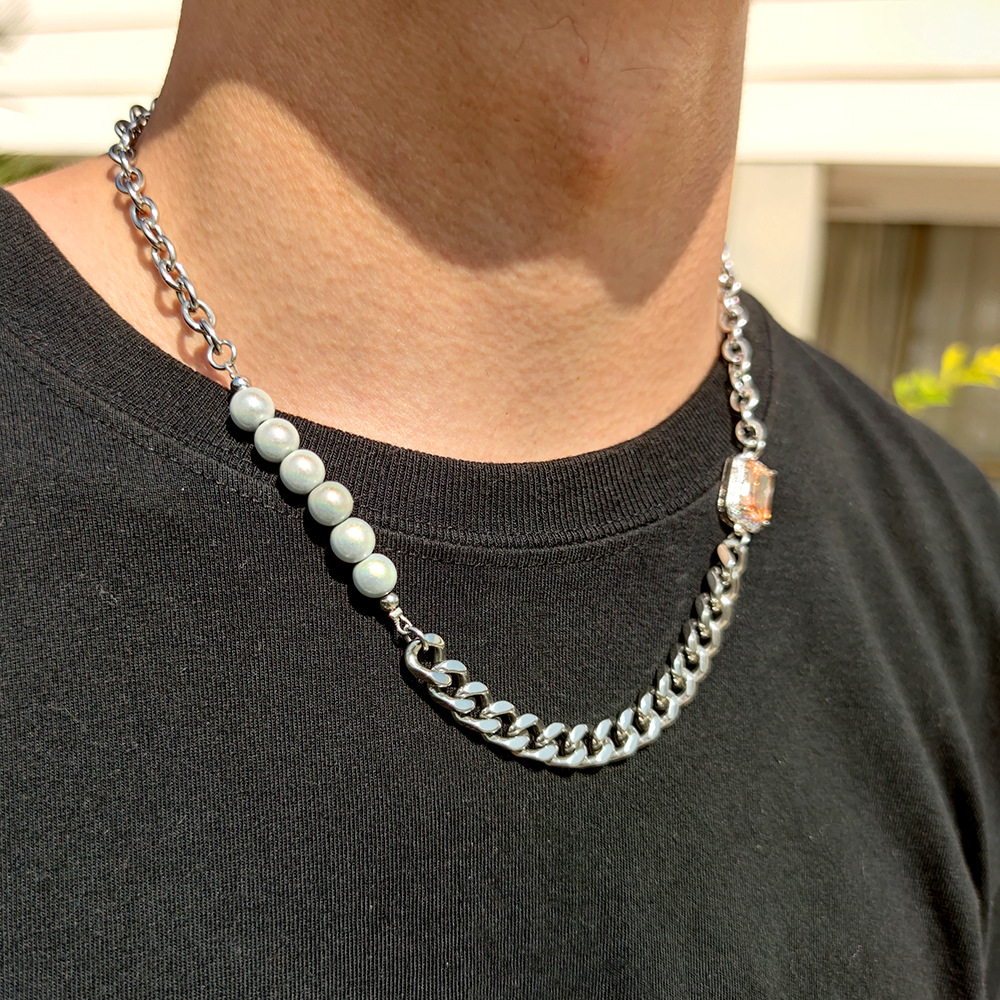 2:Necklace, length 25.2Inch