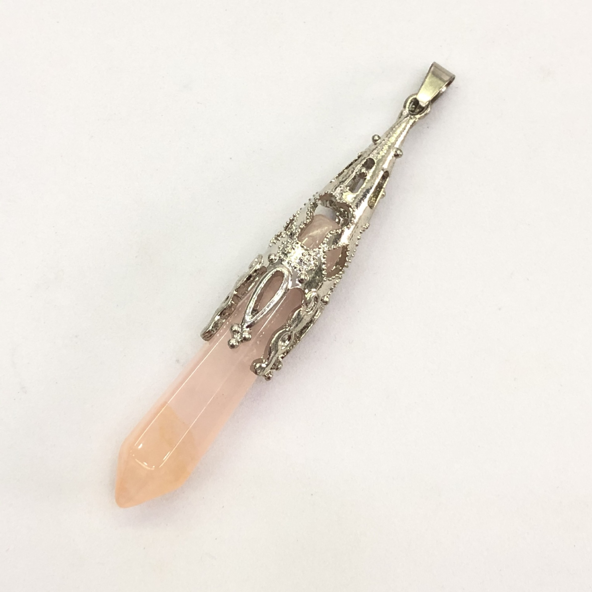 5:White K pink crystal