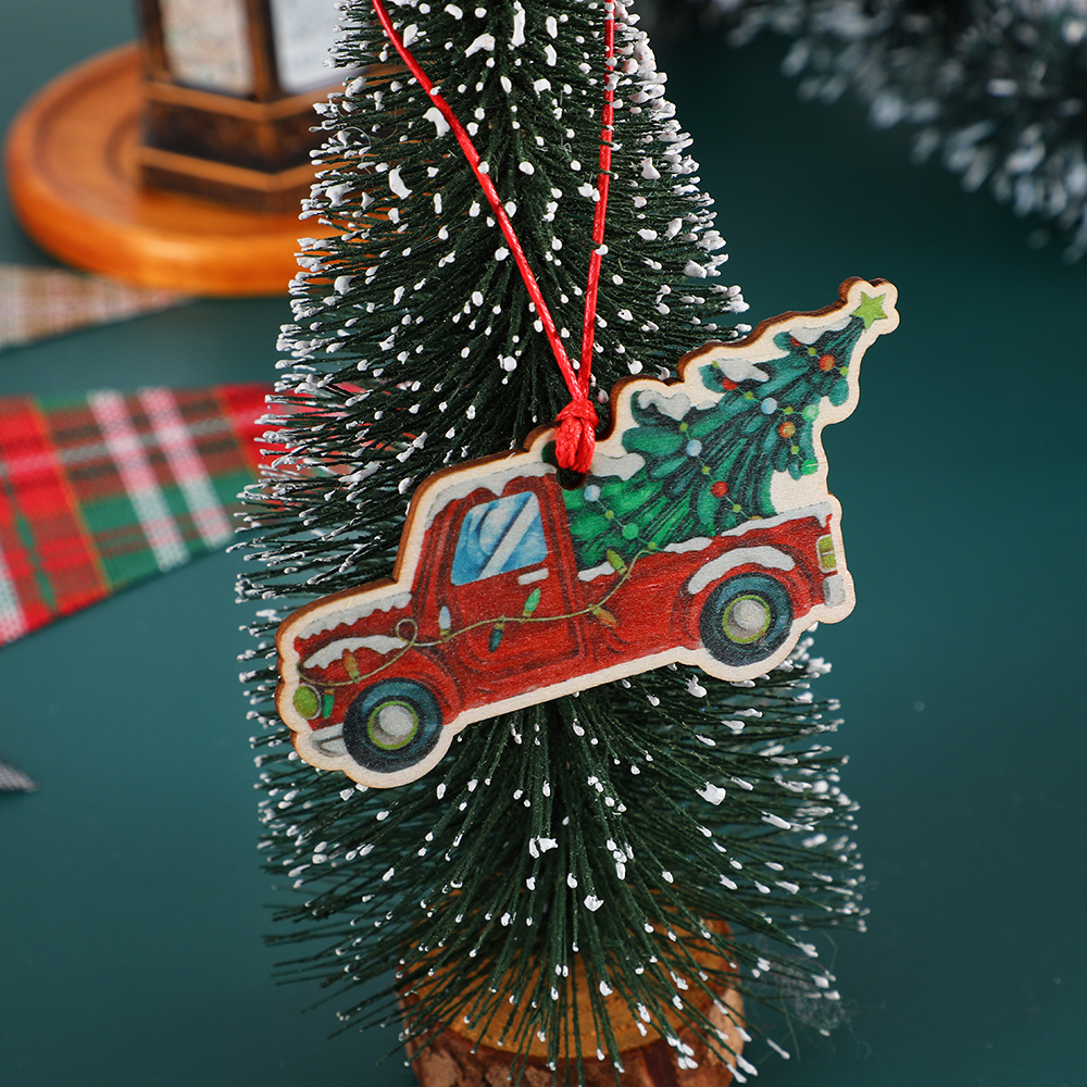 2:Side Car Christmas Tree, 10x5x0.3cm
