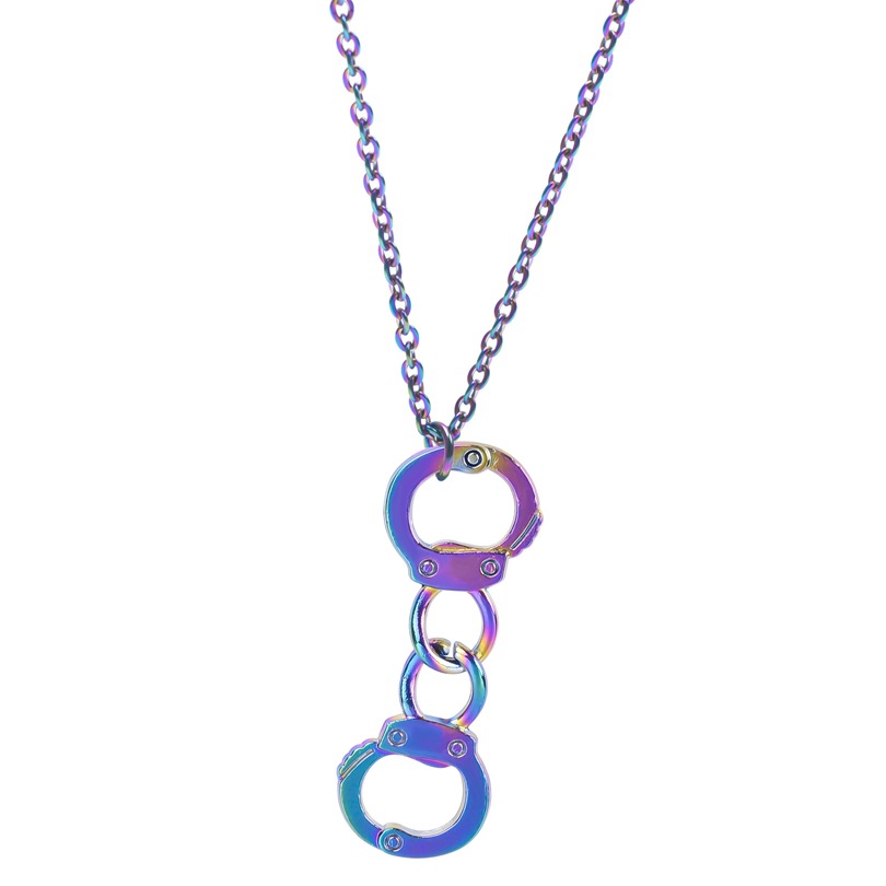 pendant necklace single ring