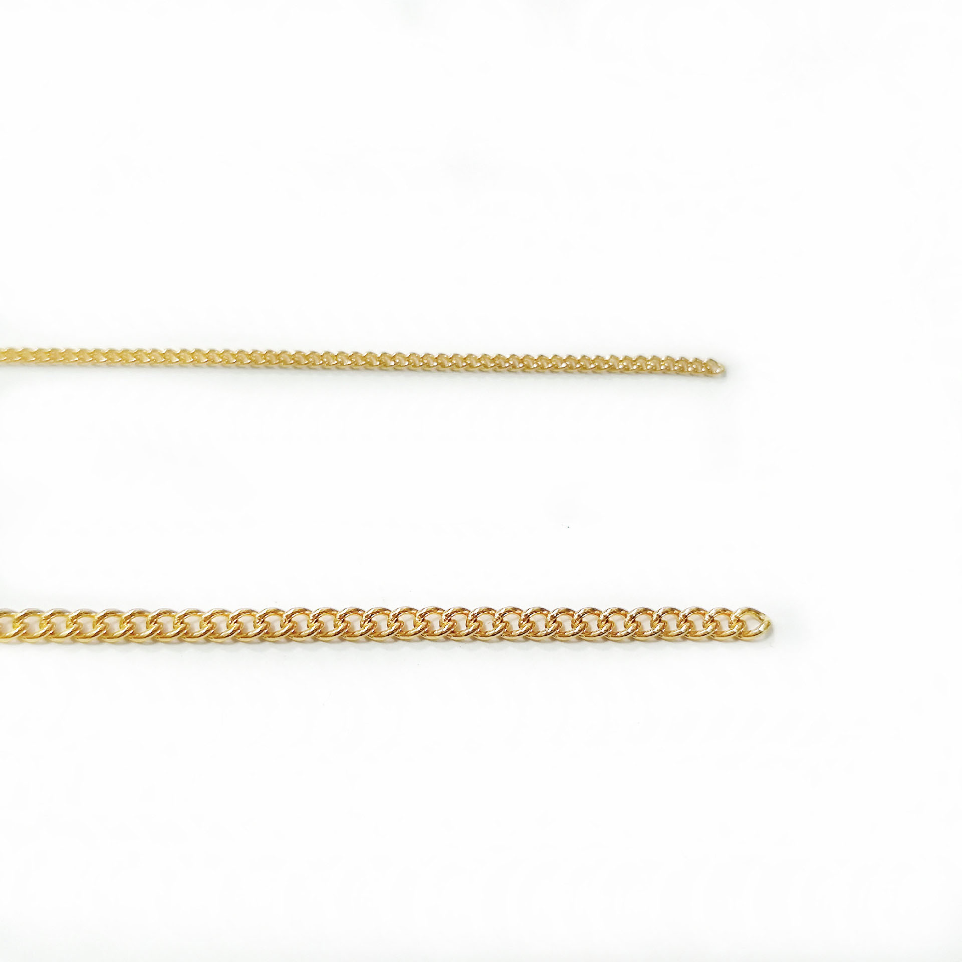 9:0.6 line*chain width 2.4mm gold