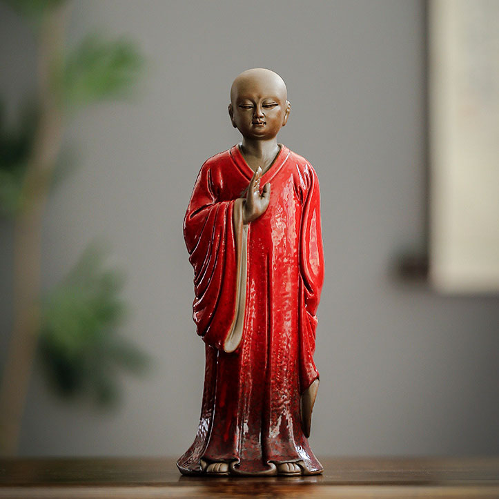 Praying for Zen monks