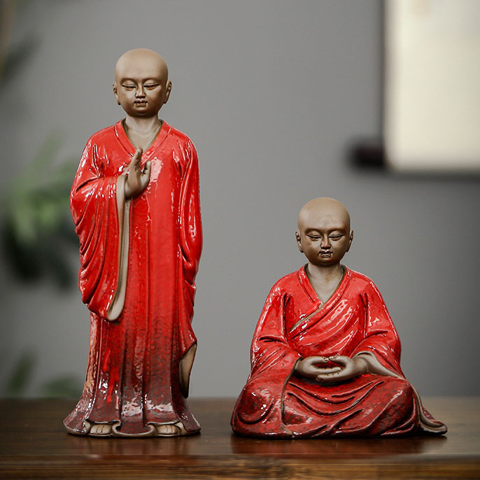Zen monk (pair)