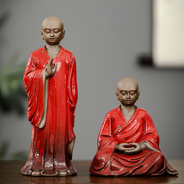 Zen monk (pair)