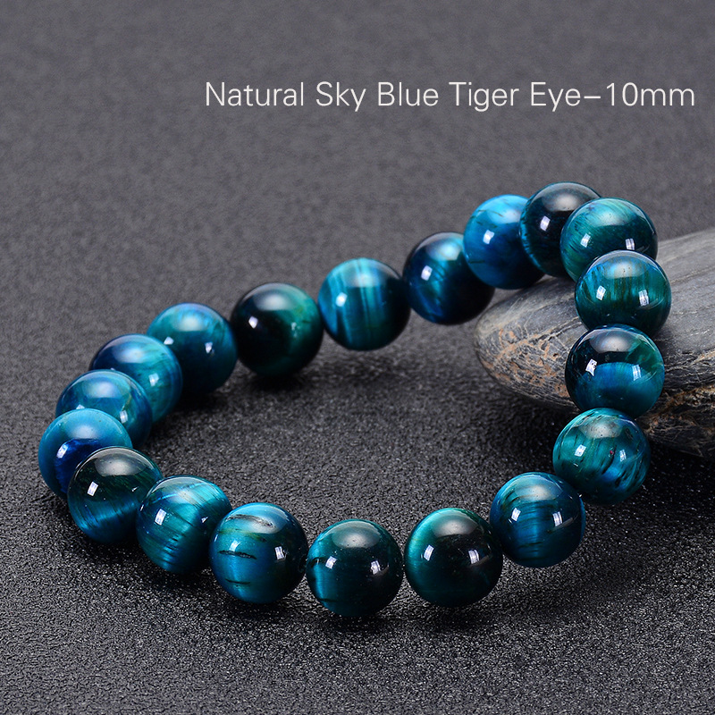 10MM-Blue Tiger Eye Bracelet