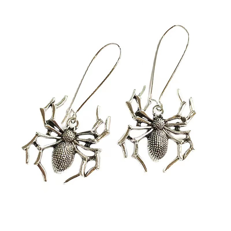 spider french ear buckle pair