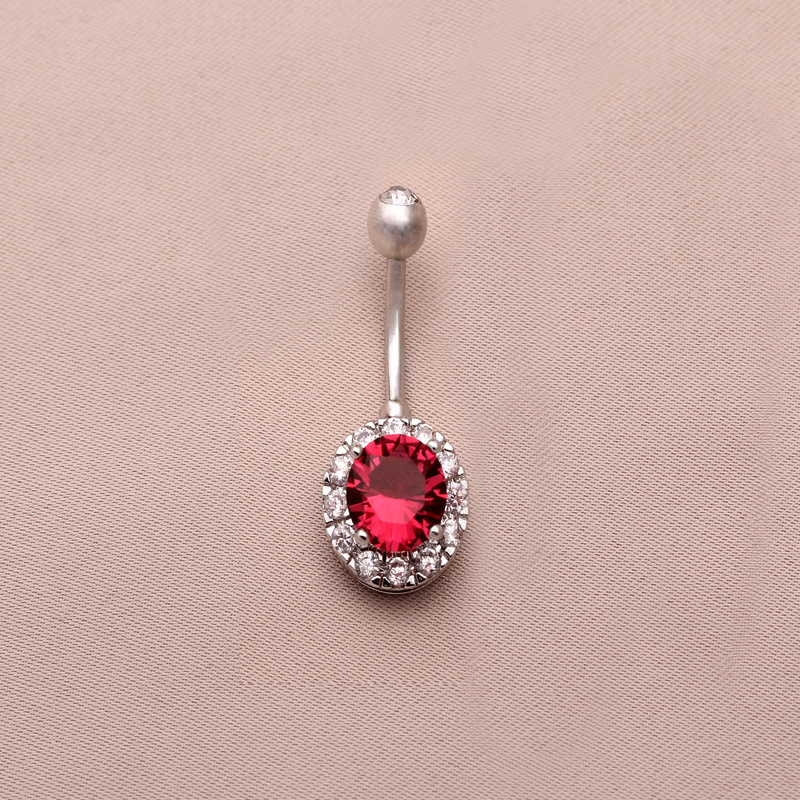 White Gold Rose Red, 12x28mm