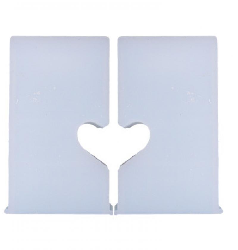 Rectangular Love Candle Holder Silicone Mould Smal