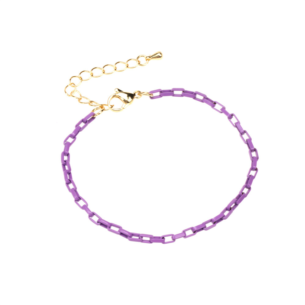 9:purple bracelet
