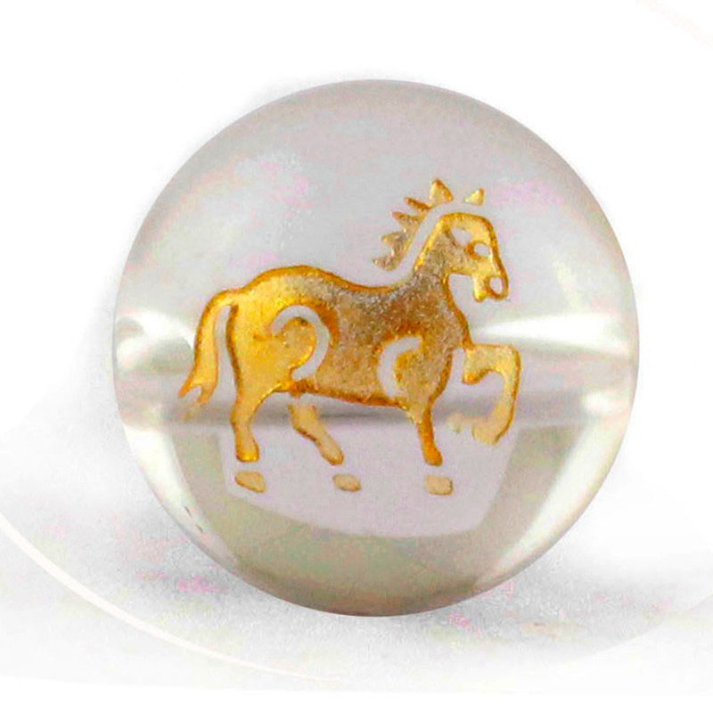 Zodiac-horse diameter 14mm
