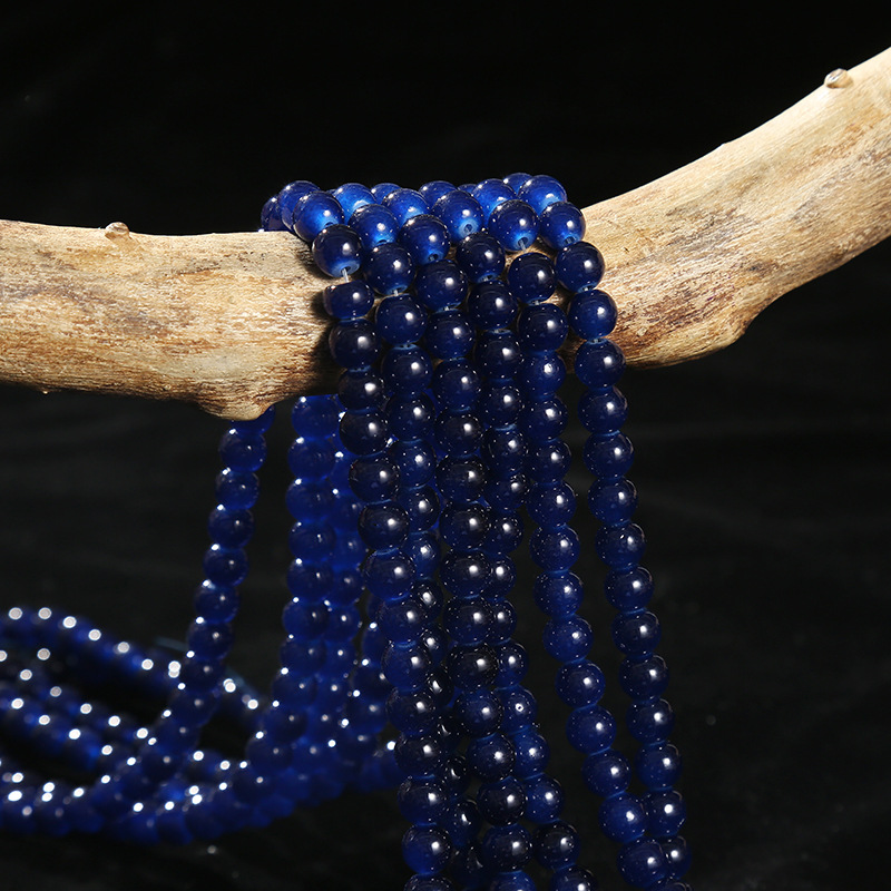 Navy blue 4mm/ about 200 pieces