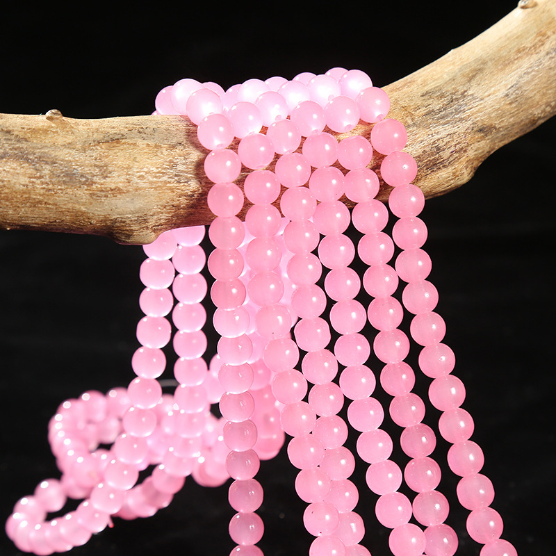 Cherry pink 10mm/ about 82 pieces