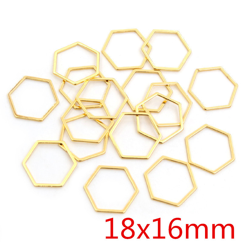 Gold - Hexagon [Medium]