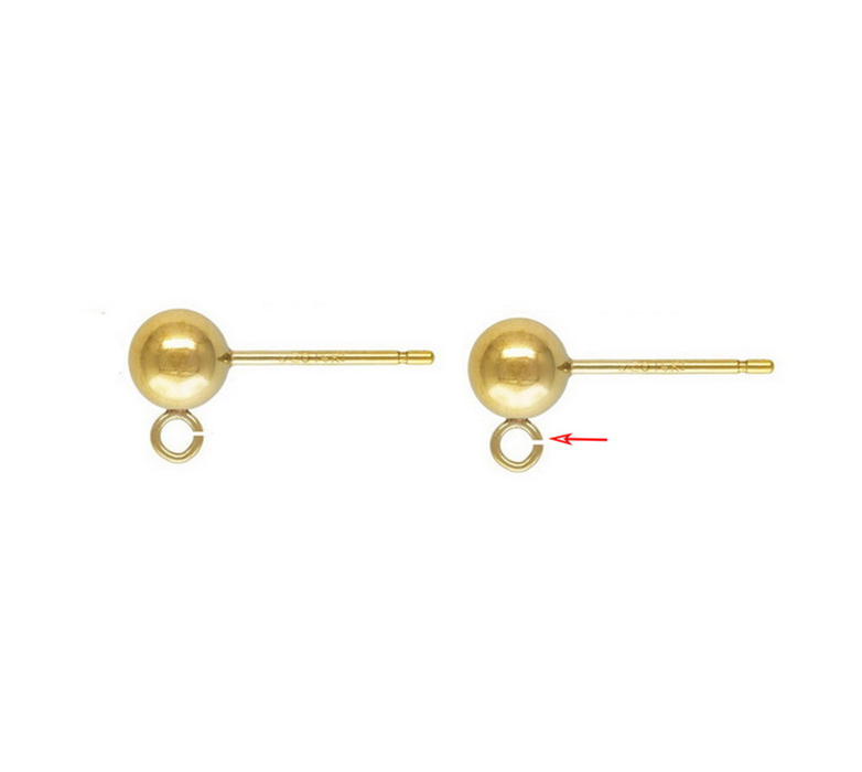 Lengthened ear pin 3mm (opening)