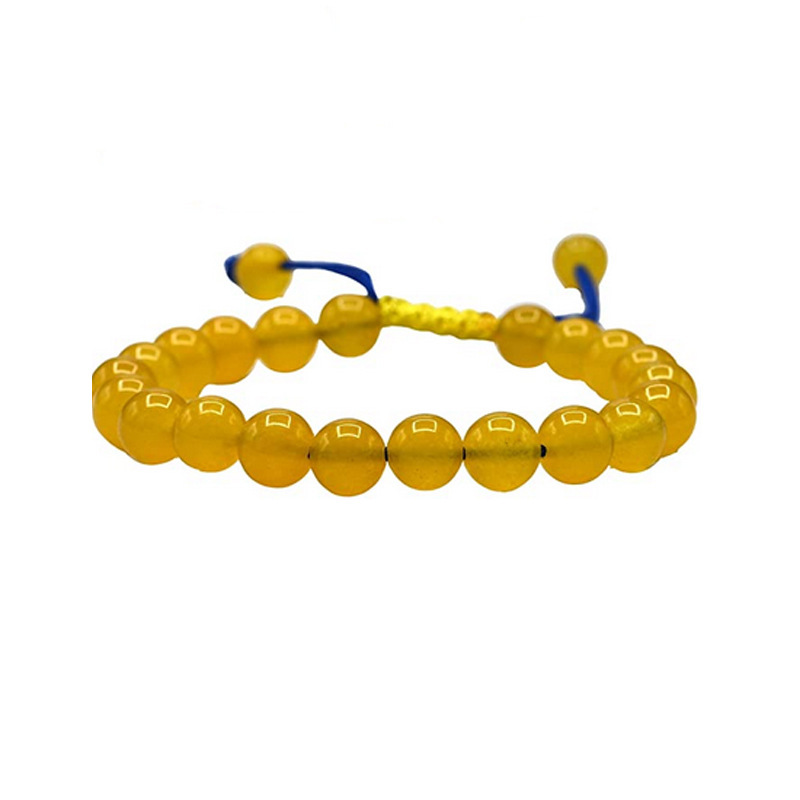 Single ring yellow bead
