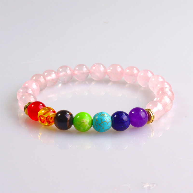 Pink crystal bracelet