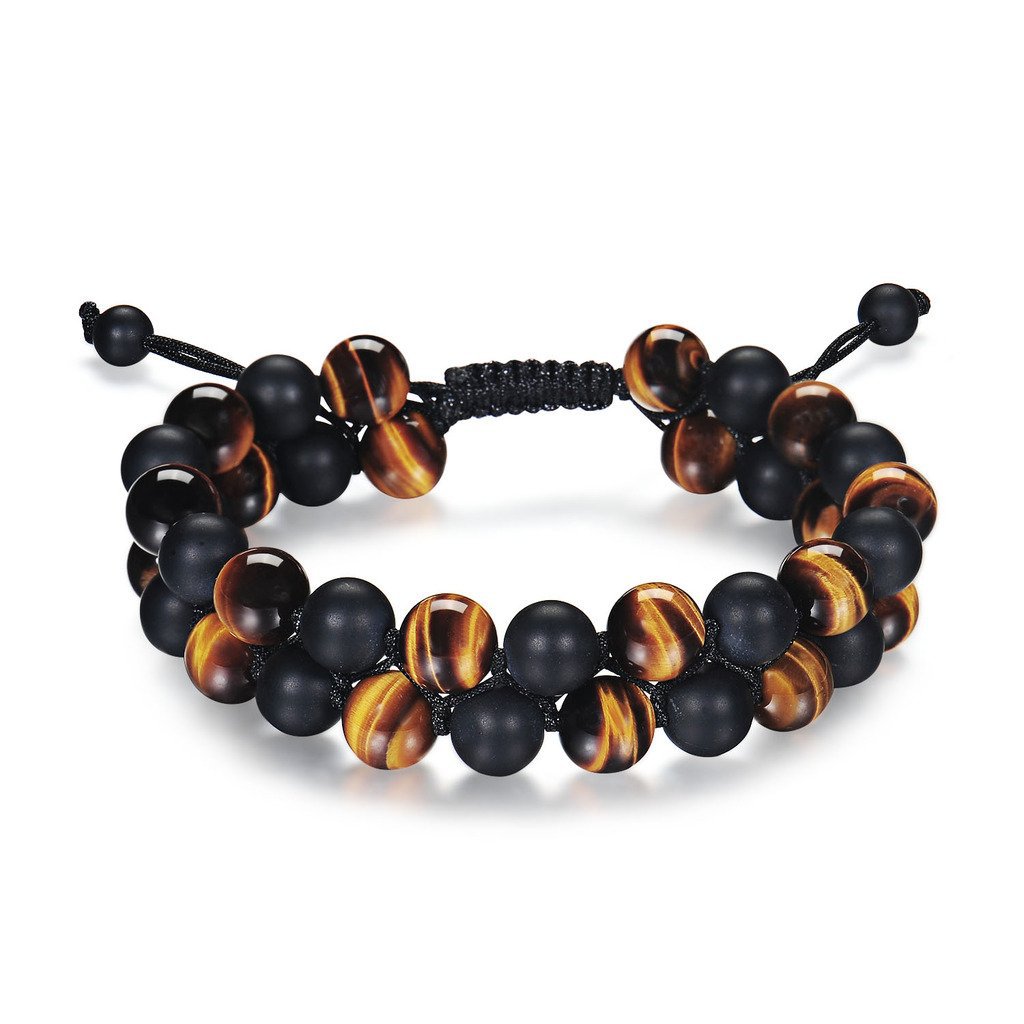 Tiger's eye   frosted black
