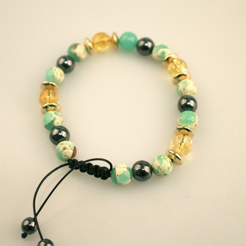 8:Citrine Turquoise Bracelet