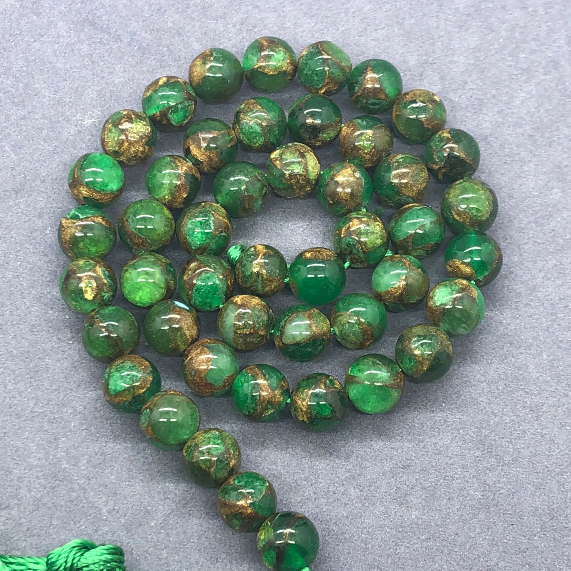 No. 3 green 10mm (≈38 pieces)