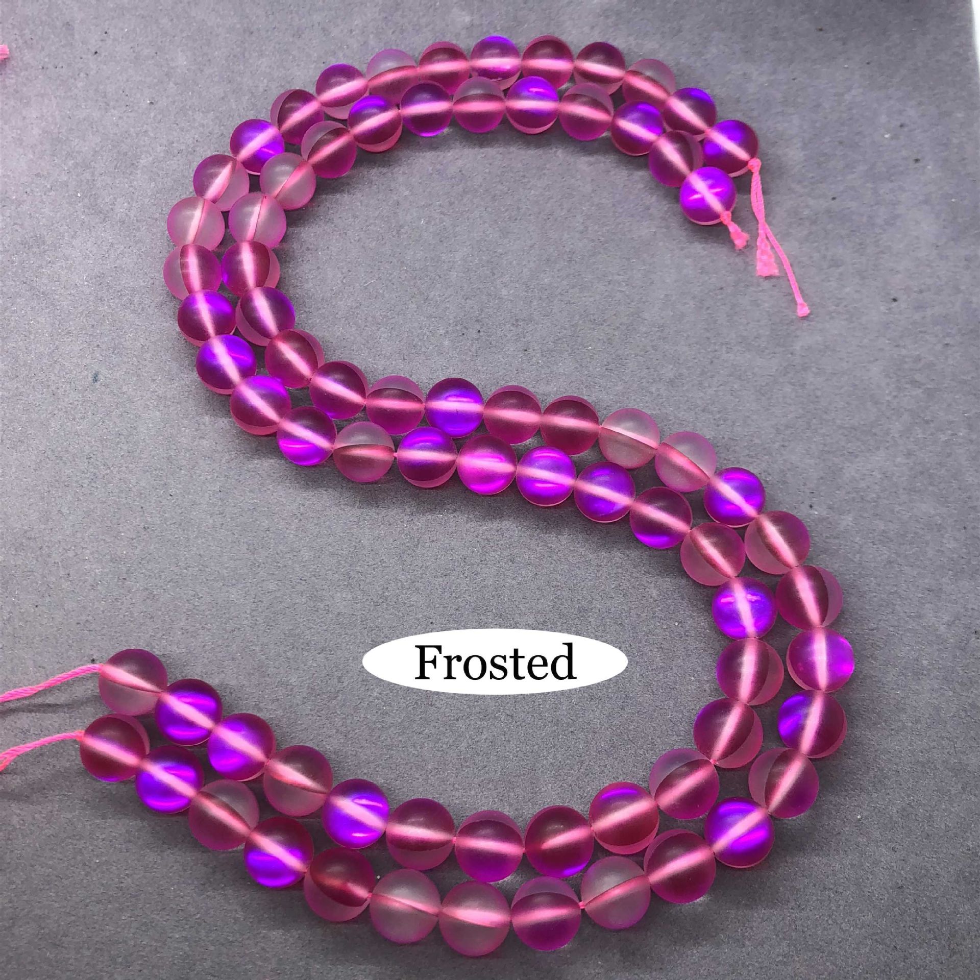 No.6 frosted 6mm (≈63 pieces)