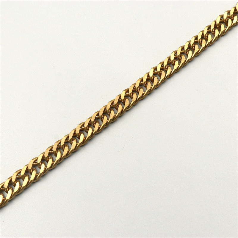2.5mm thick copper double woven grinding chain