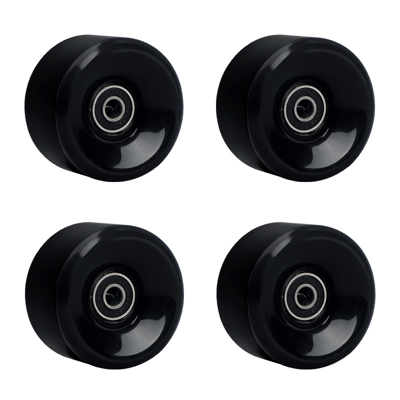 A set of 4 wheels (including bearings)