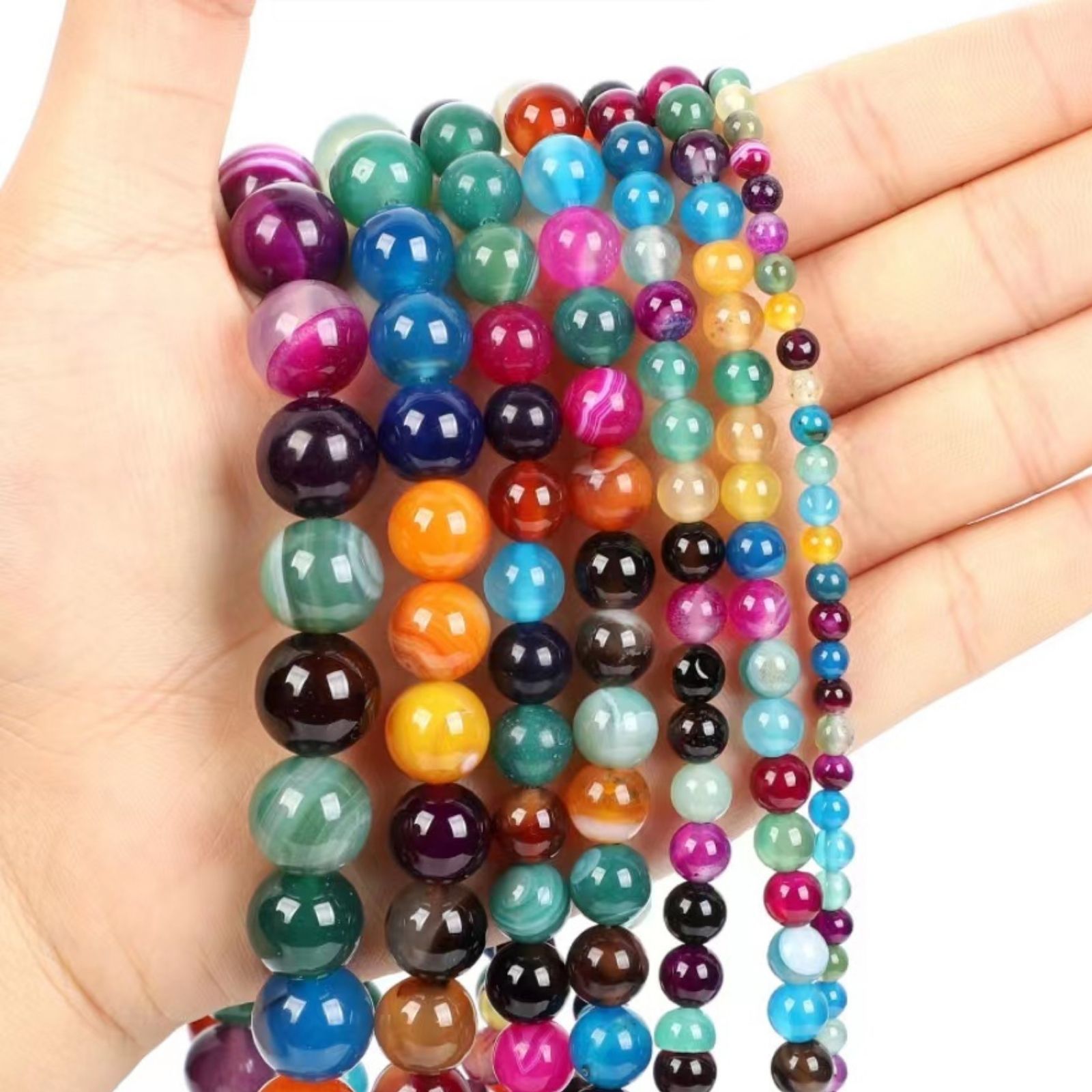 Glossy Mixed Color 10mm