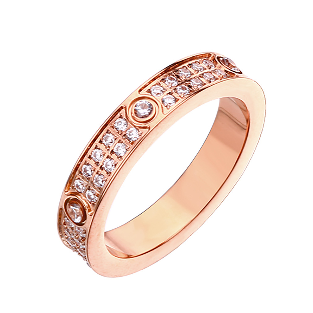 15:R038 Rose Gold Number six