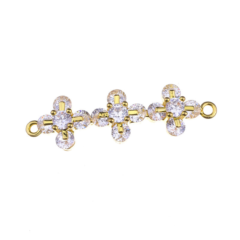 2:golden three flowers 34.56x9.8x4.8mm