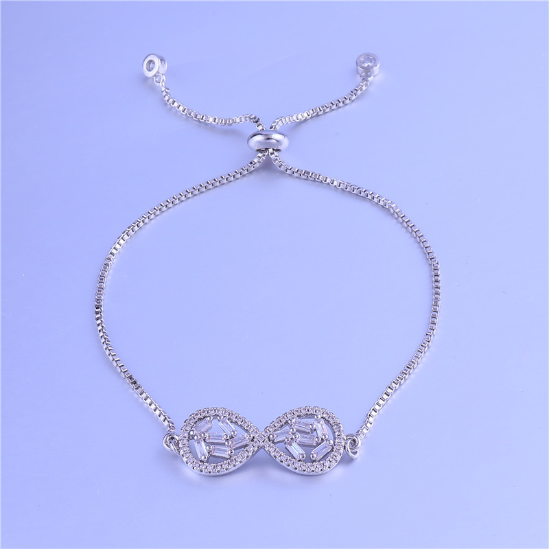 White k connector   pull-out bracelet 18cm